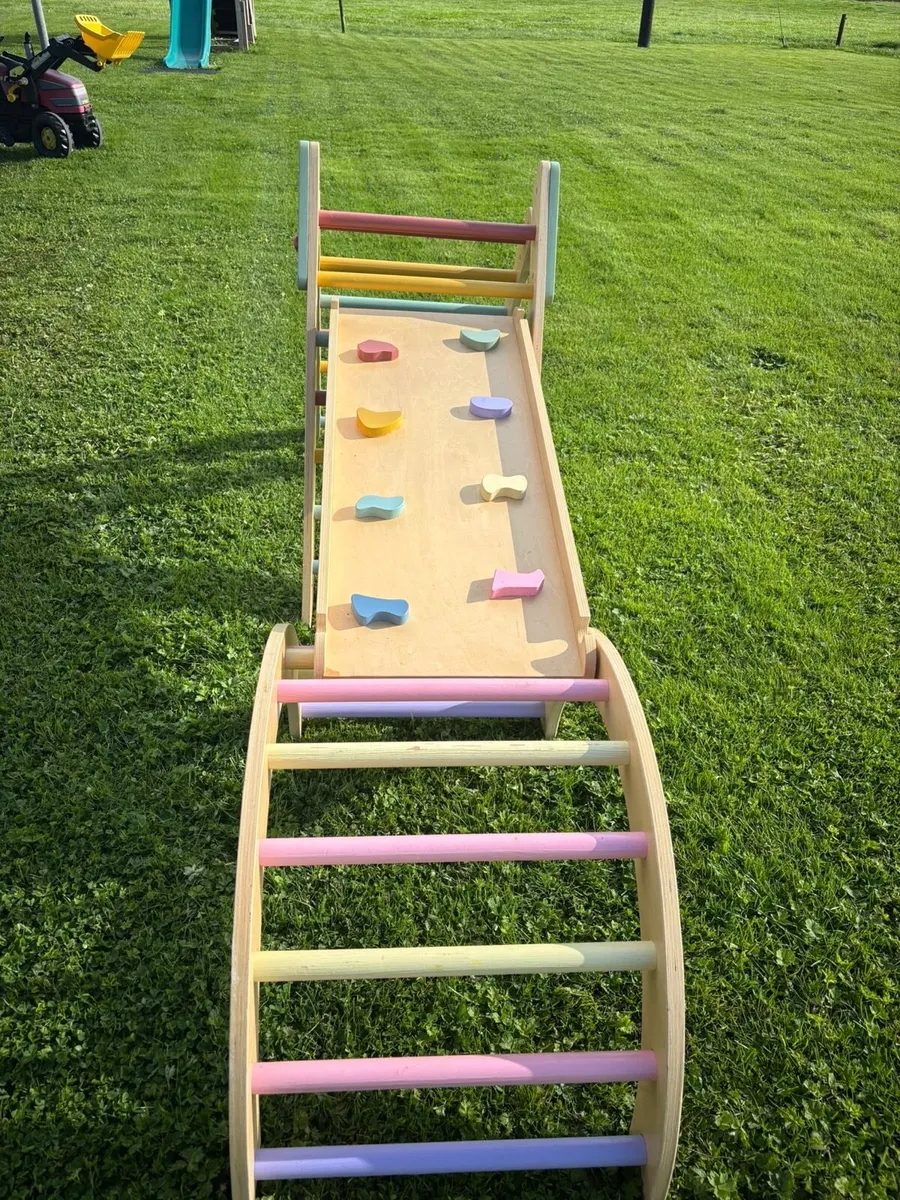 Wooden Climbing Frame - Image 2