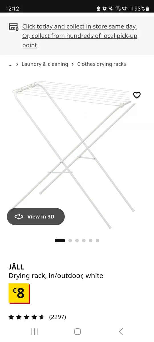 Ikea drying rack - Image 1