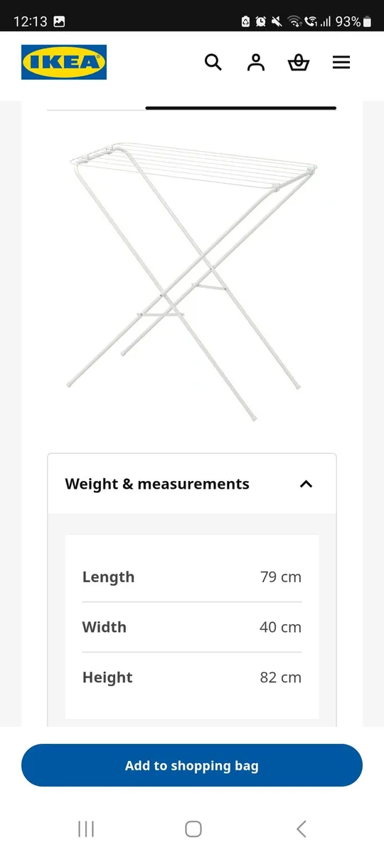 Ikea drying rack - Image 3