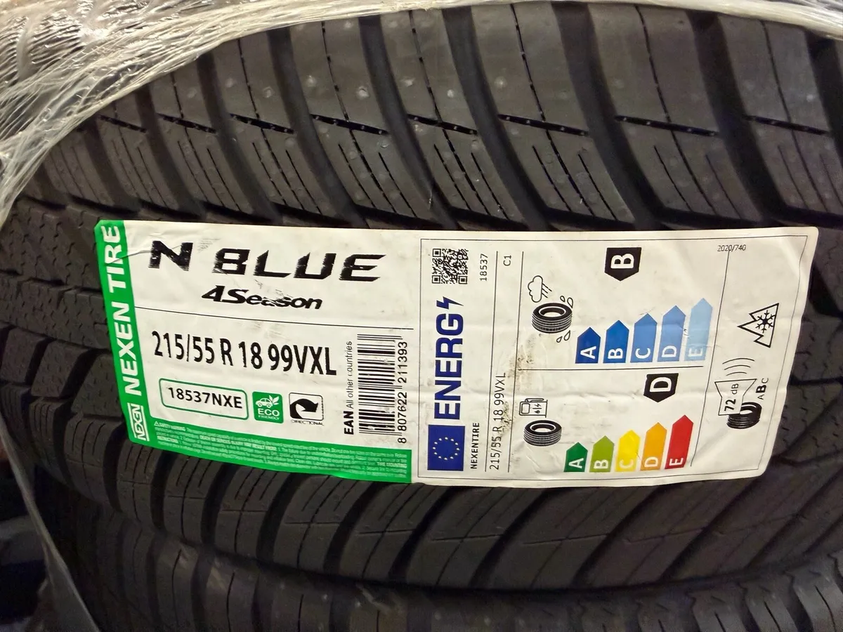 Tyres 215/55R 18 All Season - Image 1