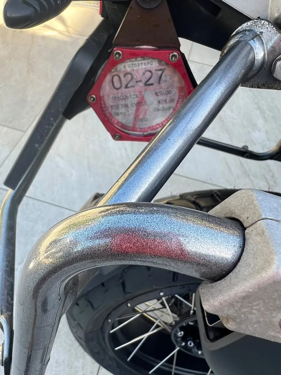 R1200GS 2017 P/X FACTORY LOWERED service history - Image 3