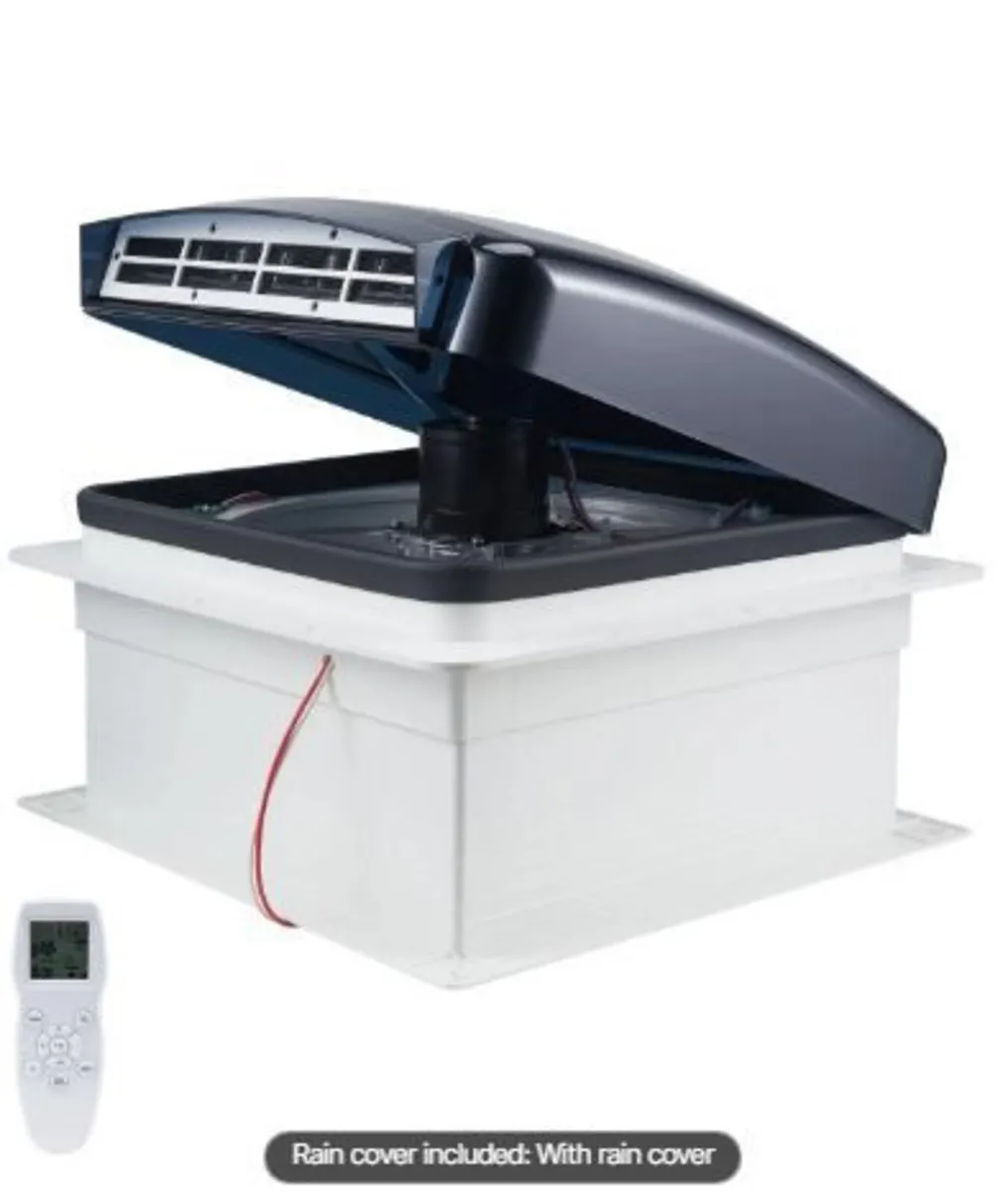 RV Vent Fan, 14 inch RV Roof Vent Fan 12V - Image 1