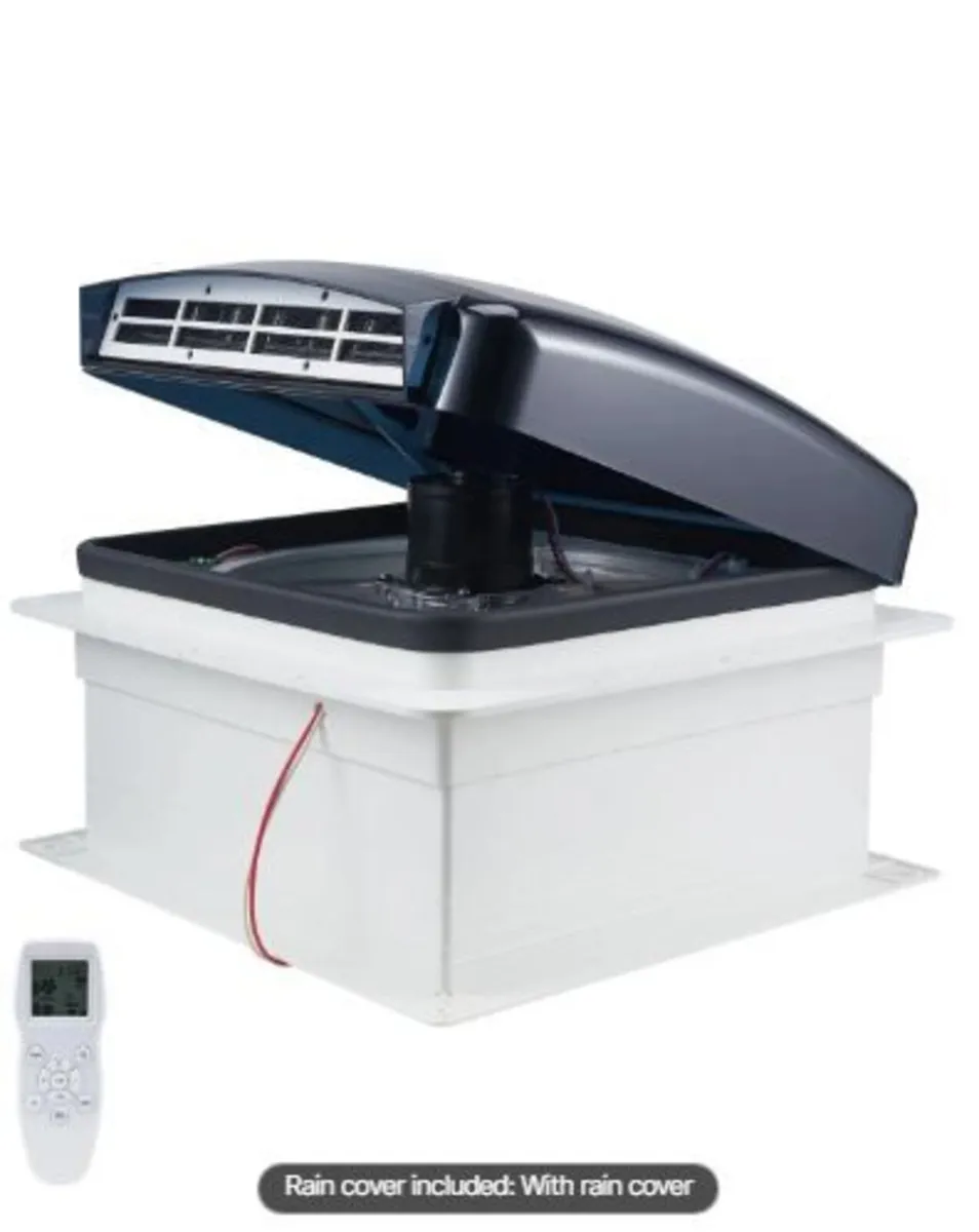 RV Vent Fan, 14 inch RV Roof Vent Fan 12V - Image 2
