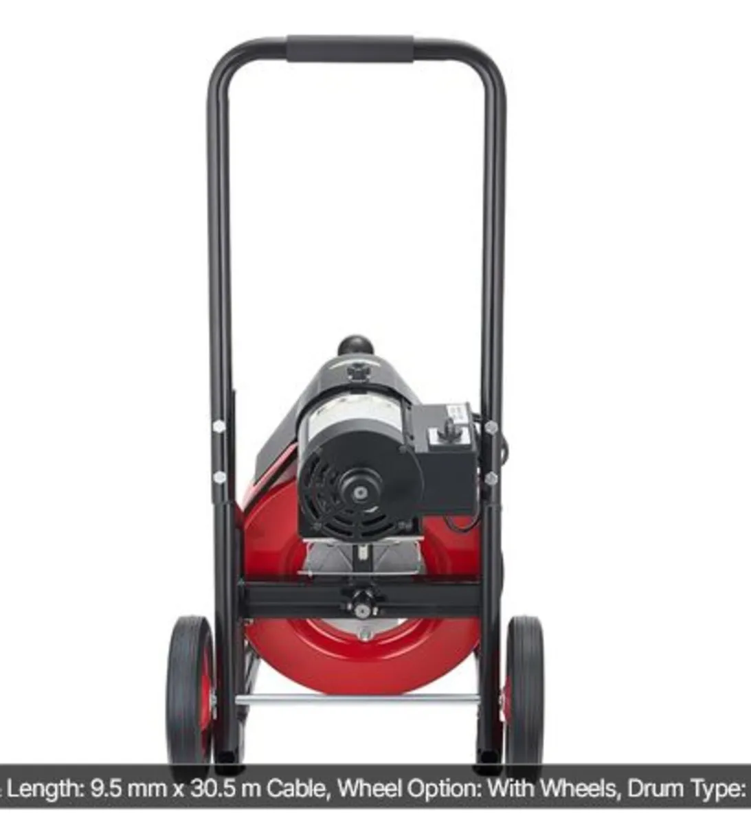 Drain Cleaner Machine 30m x 9.5mm, Auto Feed Sewer - Image 4
