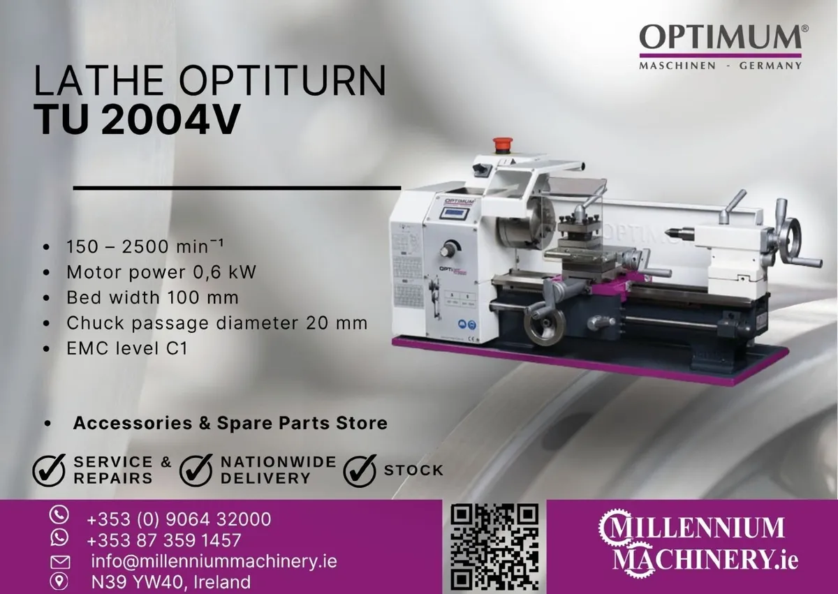 Lathe OPTIturn TU 2004V