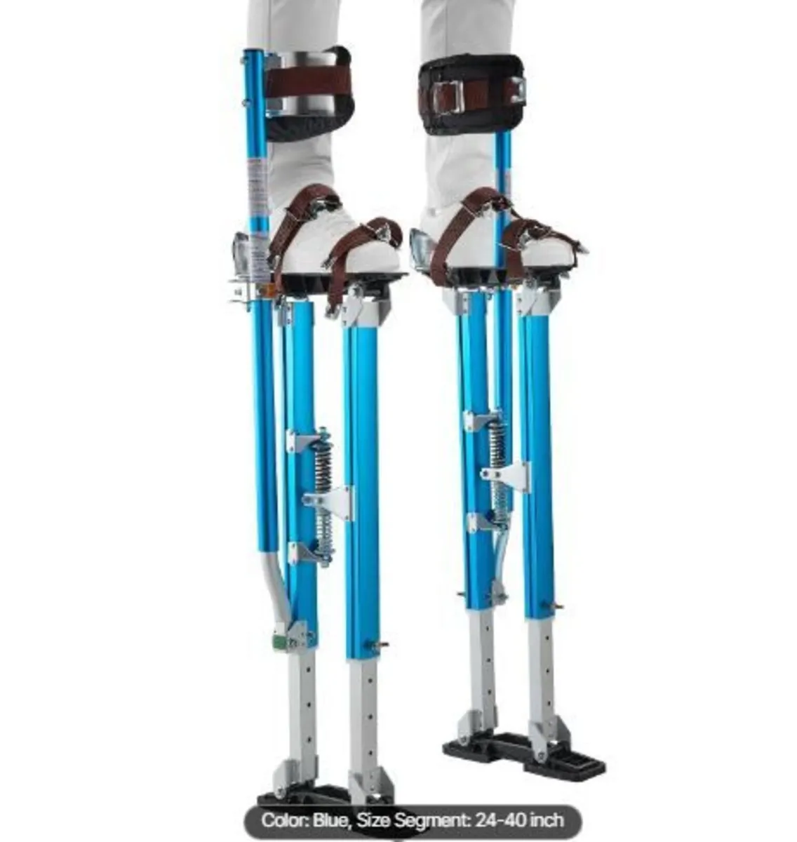 Drywall Stilts, 615-1023 mm Adjustable Aluminum - Image 1