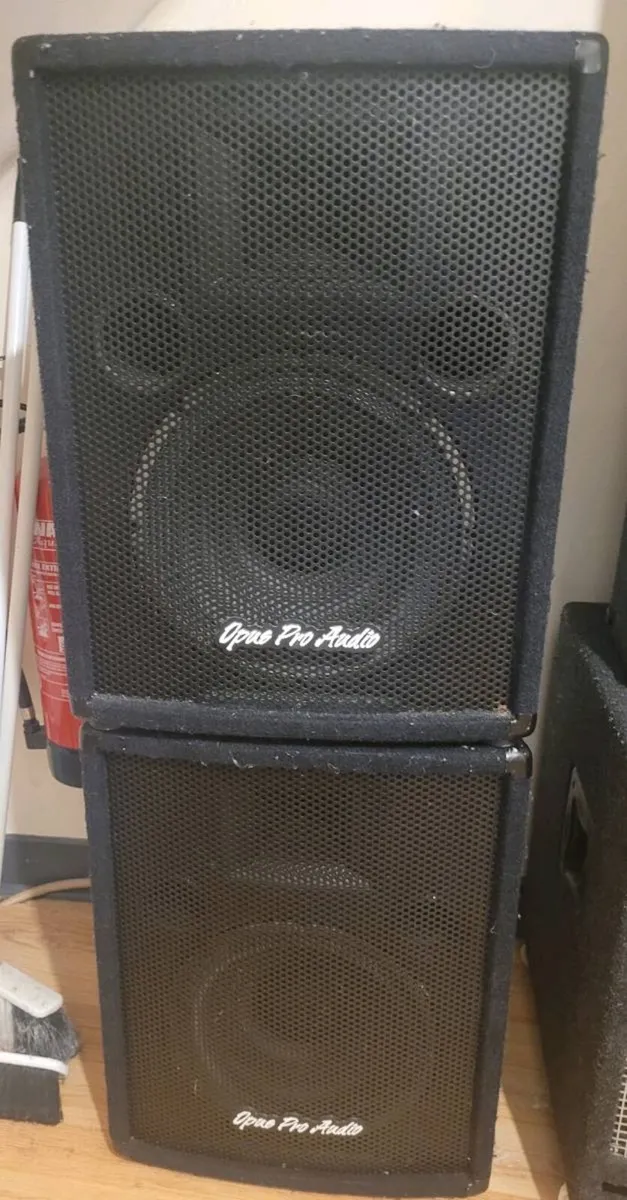 Opus pro audio speakers x2 - Image 1