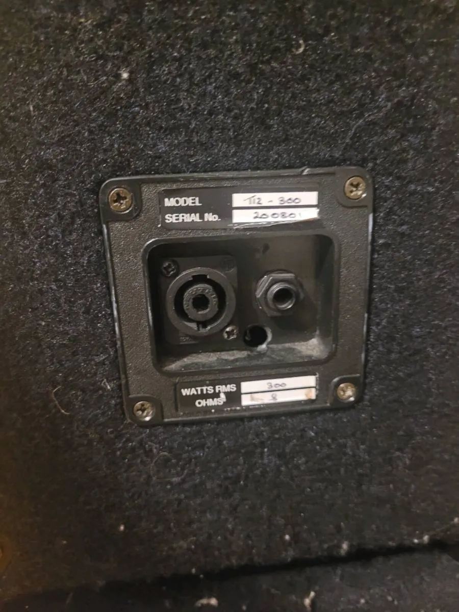 Opus pro audio speakers x2 - Image 2