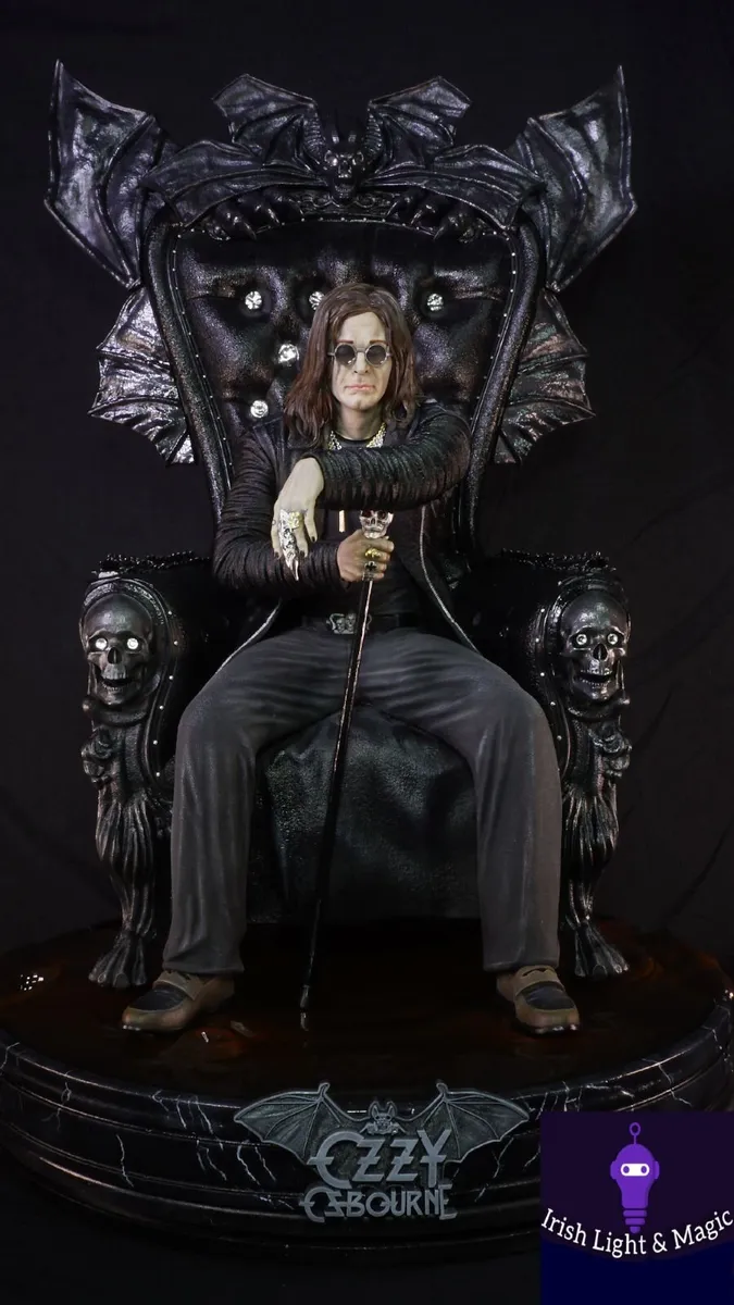 Ozzy Osbourne statue Professionally - Image 1