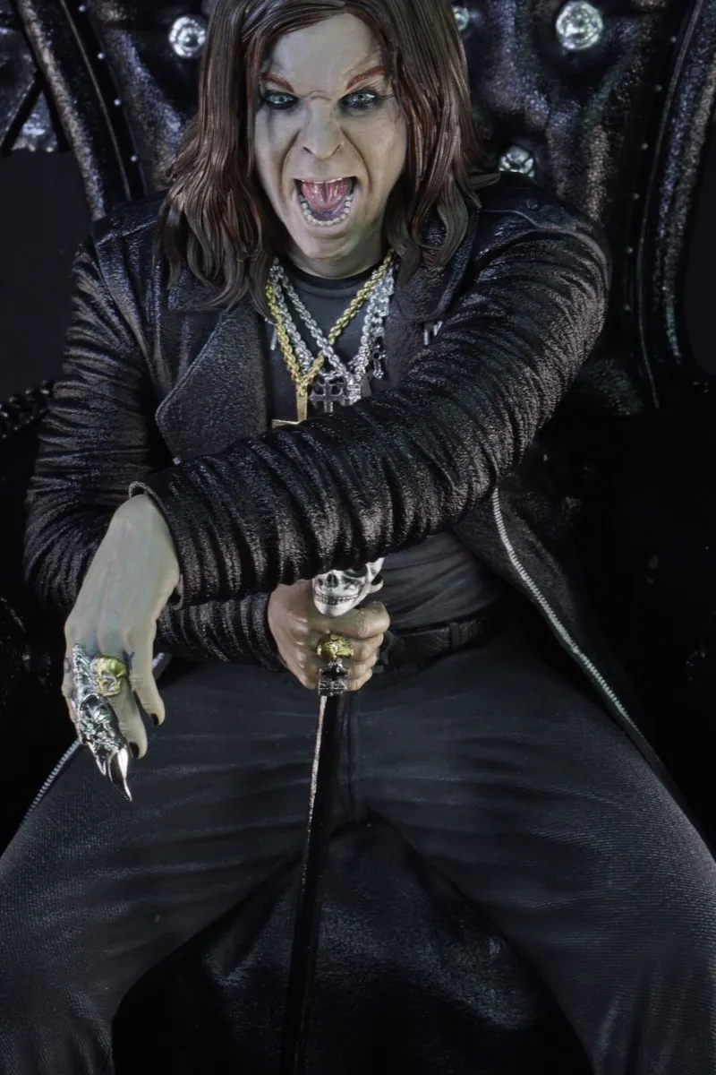 Ozzy Osbourne statue Professionally - Image 3