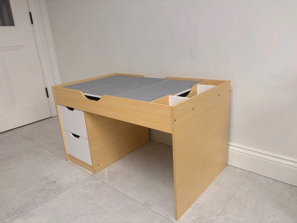 Wooden Lego Play Table - Image 2