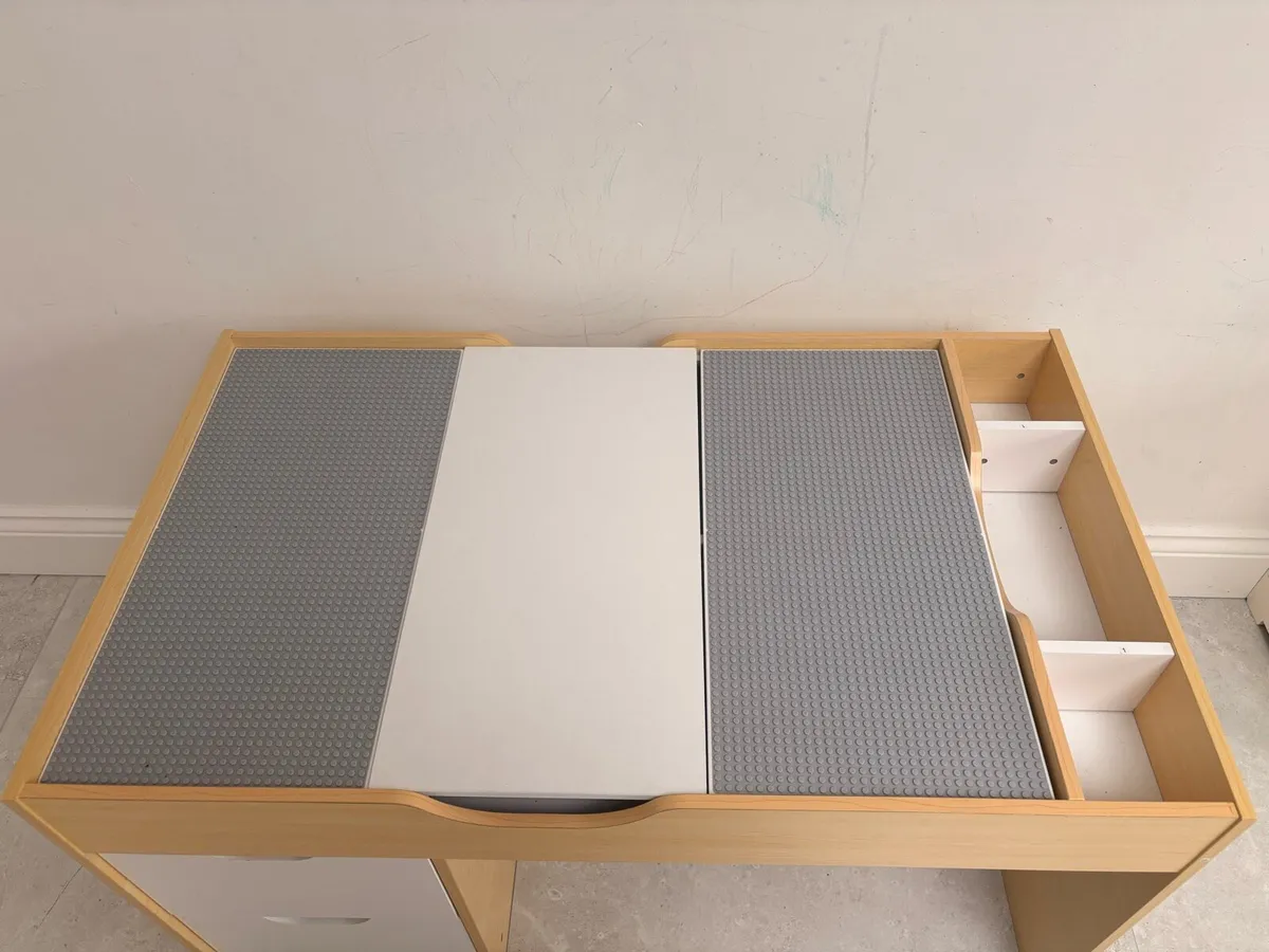 Wooden Lego Play Table - Image 4