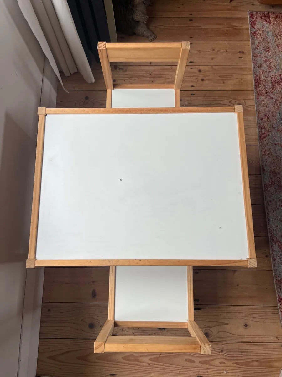 IKEA Latt Children’s Table and Chairs - Image 3