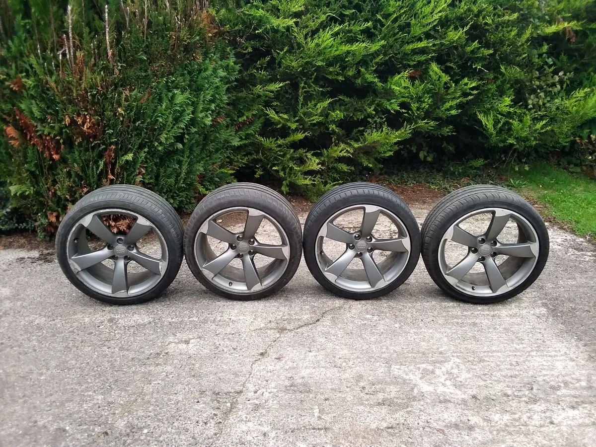 19" Audi TTRS alloys 5x112 - Image 3