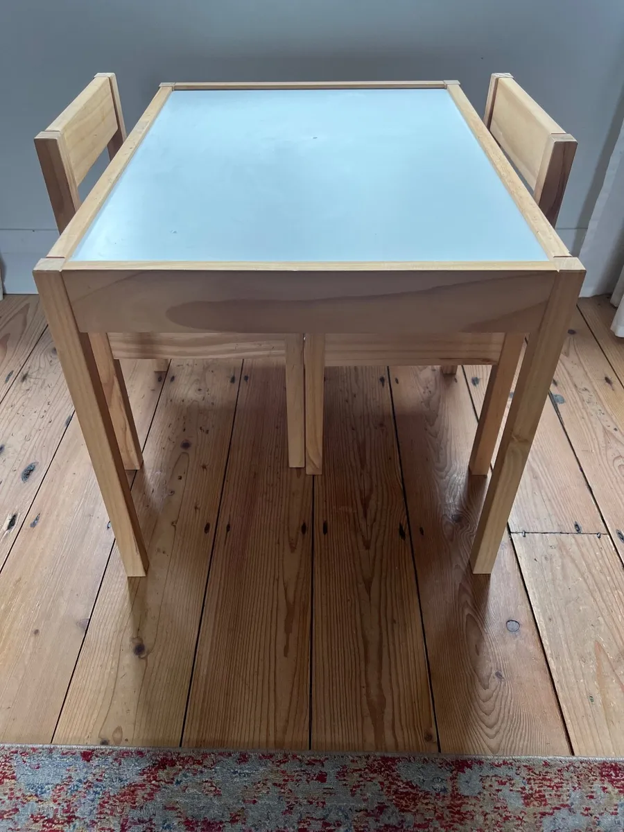 IKEA Latt Children’s Table and Chairs - Image 4