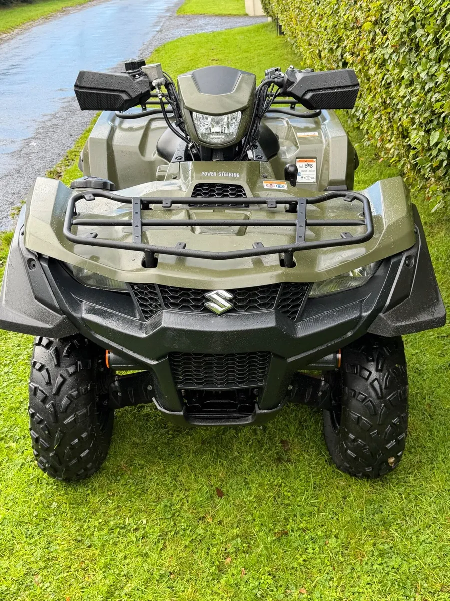 Suzuki 750 king quad new only 200hrs - Image 2