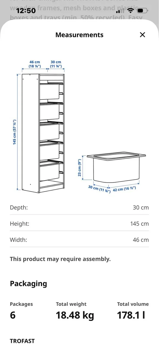 IKEA trofast storage combination - Image 3