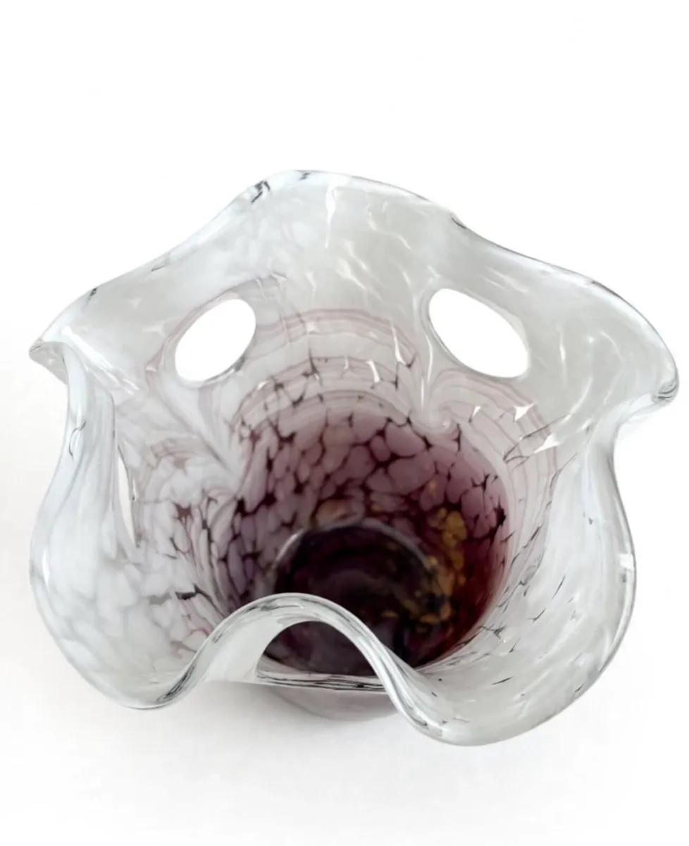 Rare Vintage Tara Glass works - Art Glass Vase - Image 4