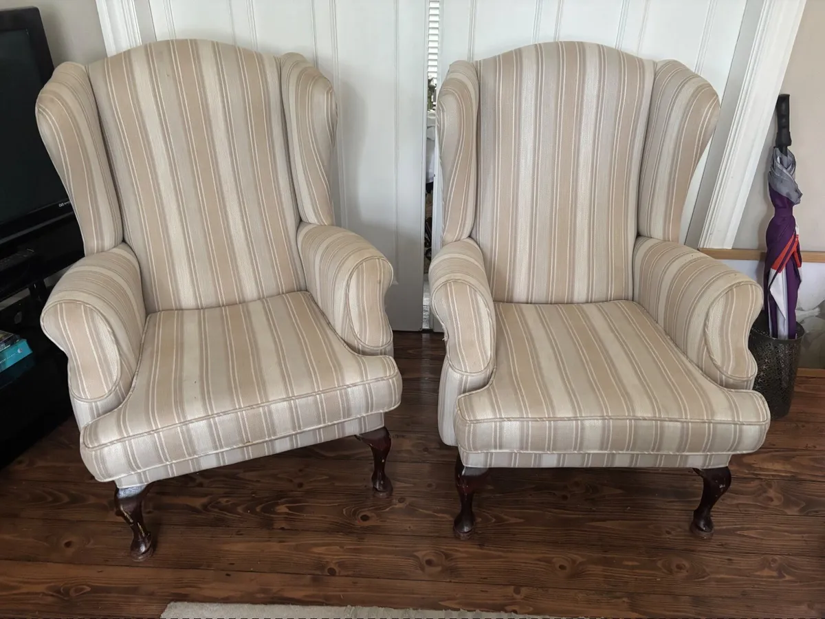 Wingback chairs - Image 2