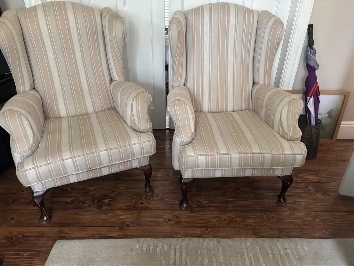 Wingback chairs - Image 3