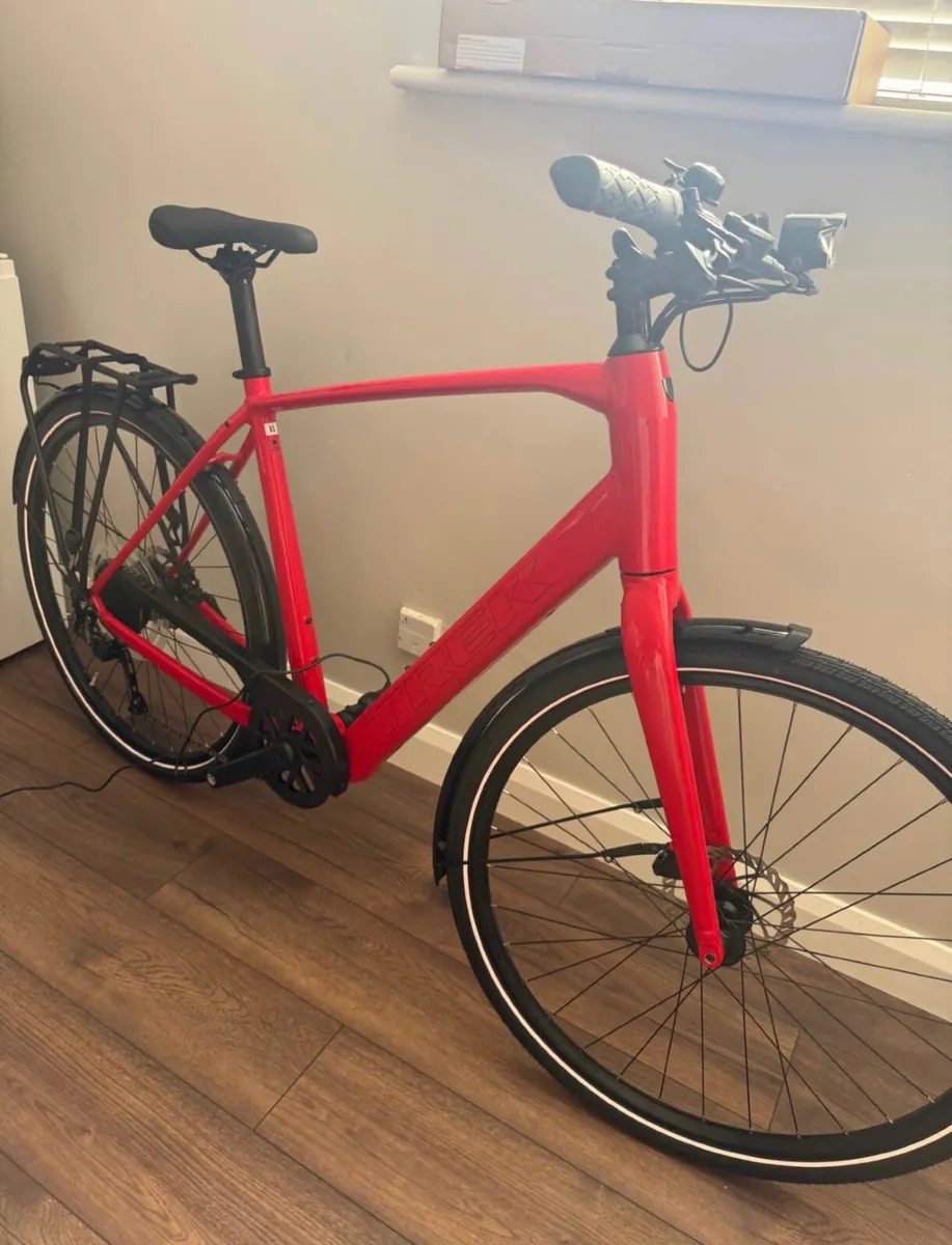 Trek FX+ 2 LT Electric Hybrid Bike – Like New - Image 1