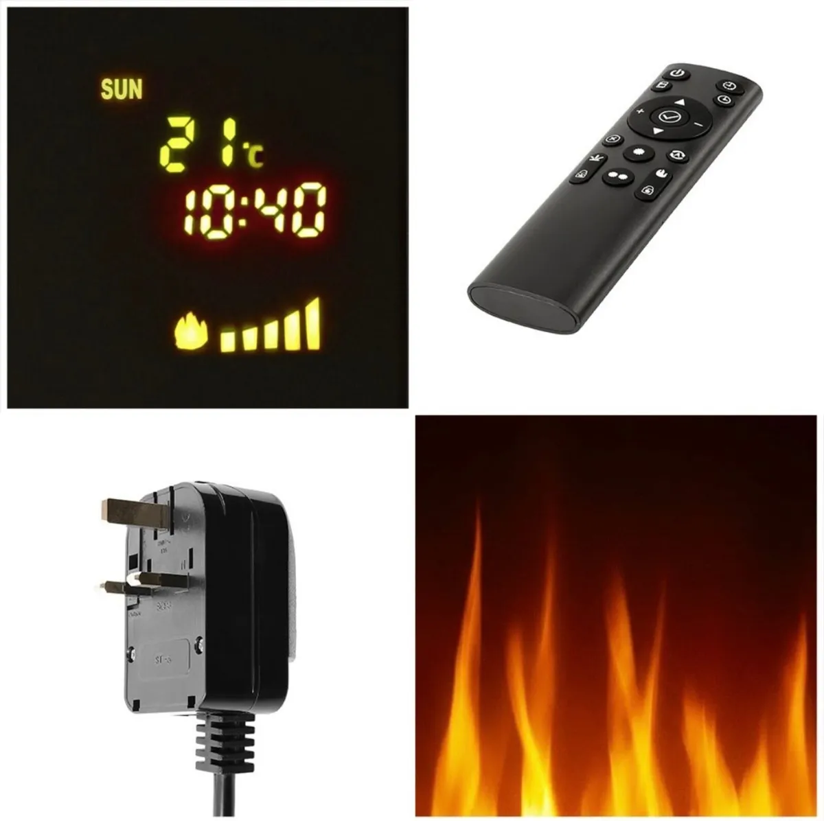 Electric fire place wall mounted - Image 3