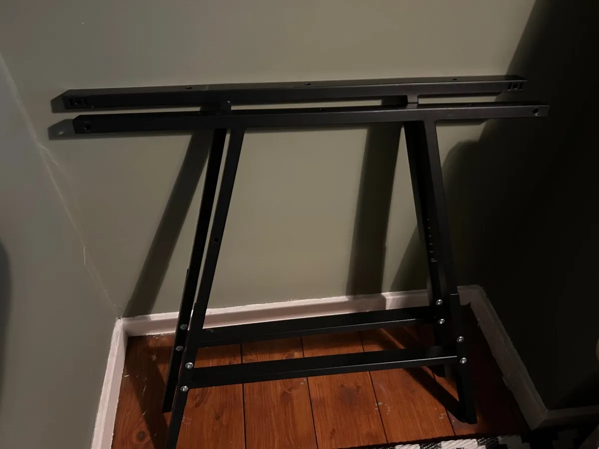 IKEA UTESPELARE Gaming desk, black, 160x80 cm - Image 2