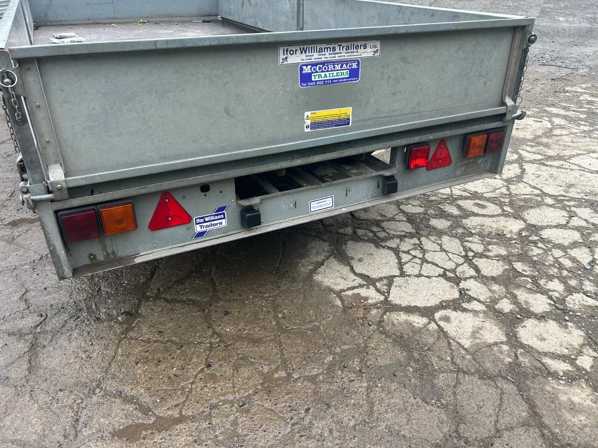 Ifor Williams 14ft Tri Axle Dropside Trailer - Image 4