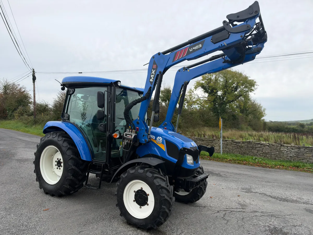 2019 New Holland T4.65S with Loader - Image 1