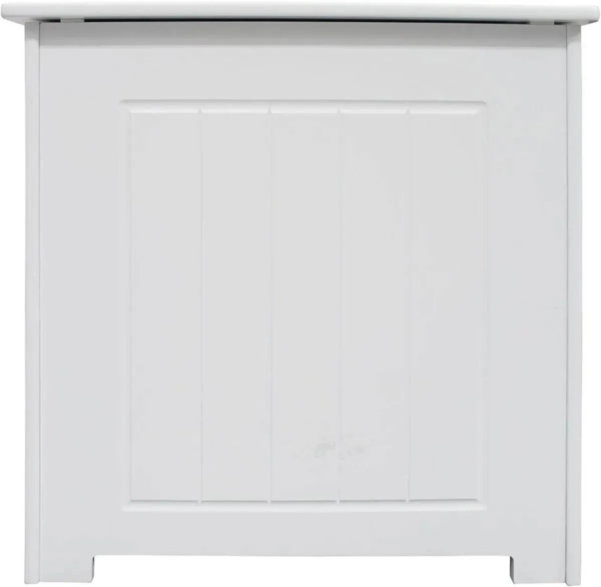 Wooden Laundry Bin with Storage Stool - Image 4