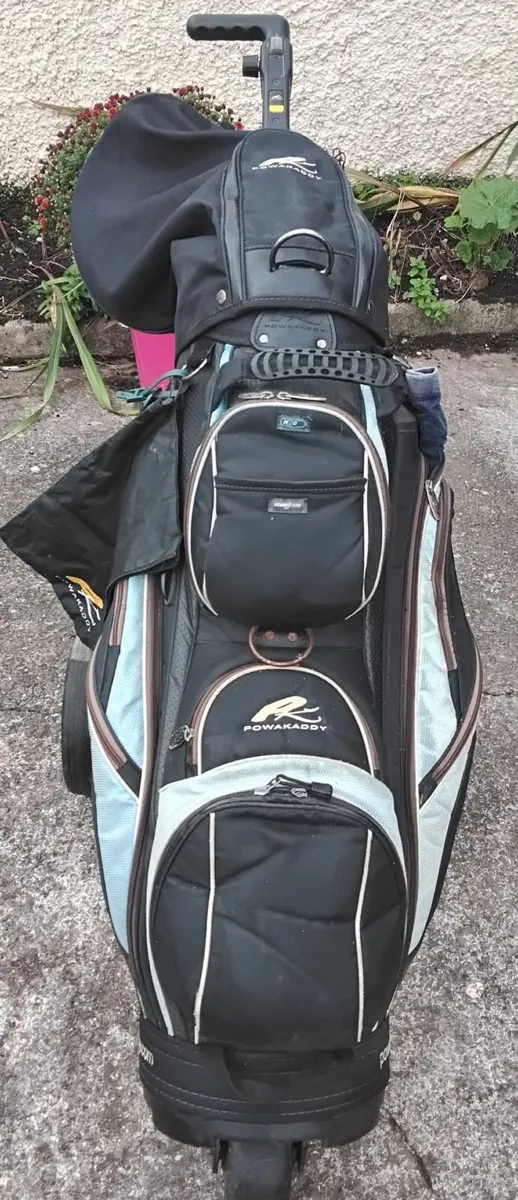 Powercaddy Golf Trolly and Bag - Image 3