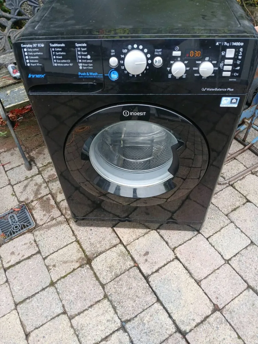 Indisit  washing machine  black