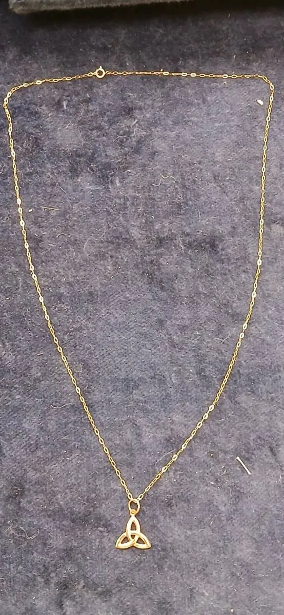 9ct trinity pendant - Image 2