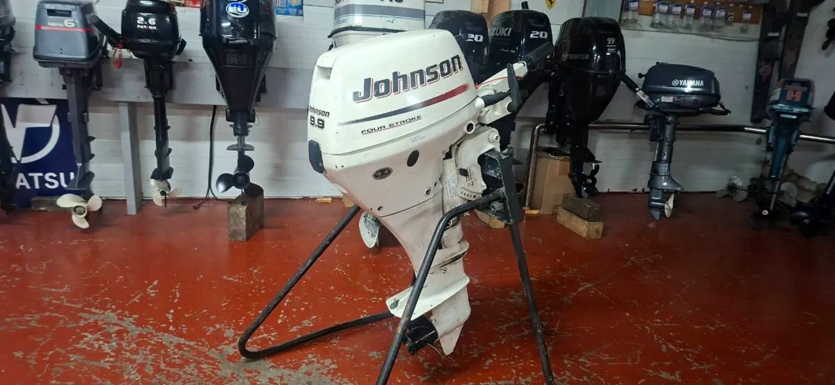 9.9 Johnson in Horsepower Workshop - Image 1