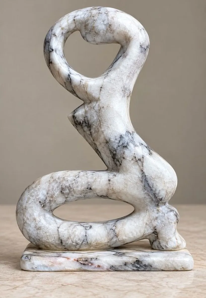 Hand Carved Jamaican Alabaster Sculpture