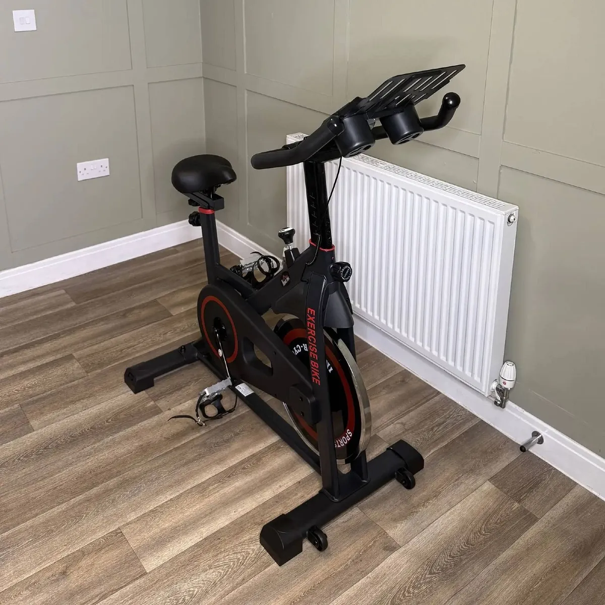 Exercise Bike with Adjustable Handlebar and Seat - Image 4