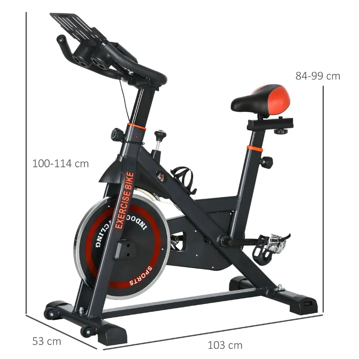 Exercise Bike with 8kg Flywheel for Home Workouts - Image 1