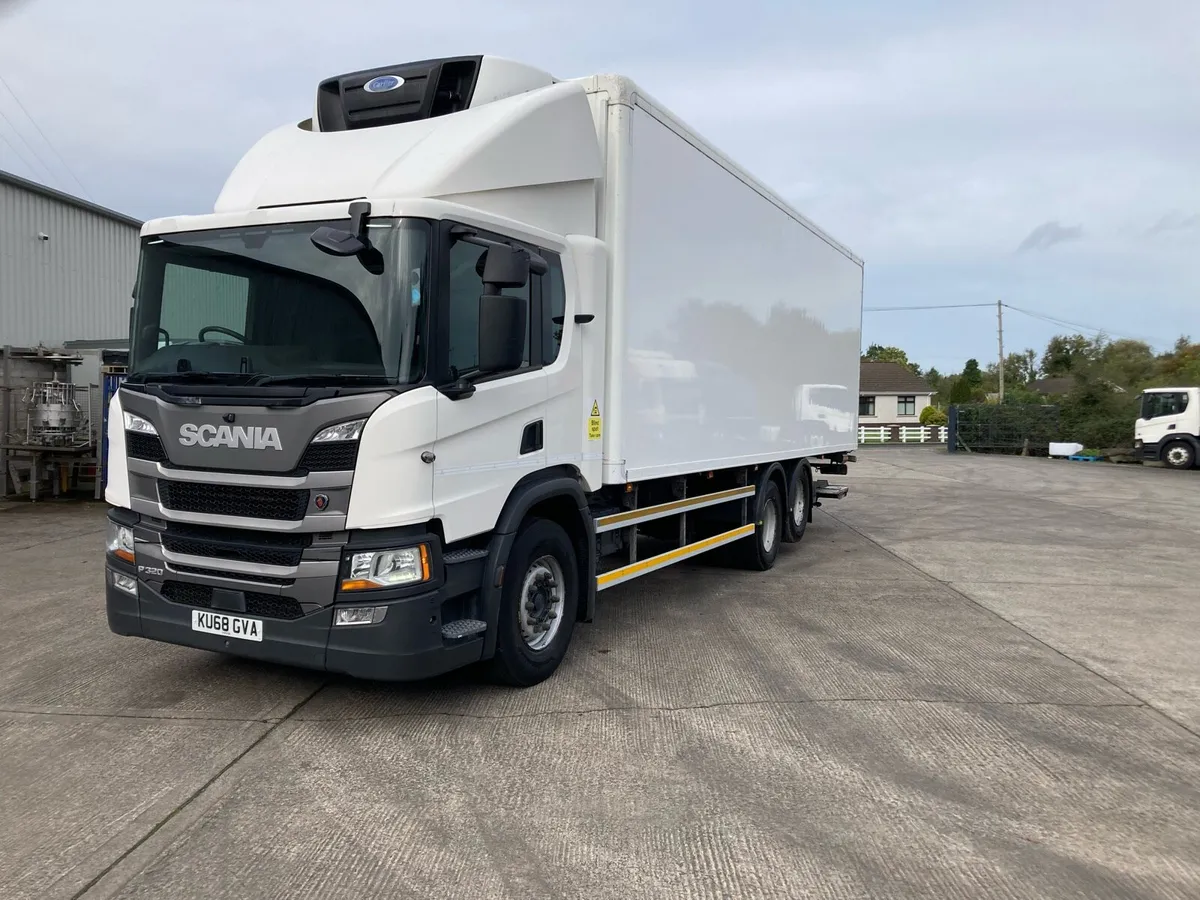 2018 Scania P320 6x2 28ft fridge - Image 2