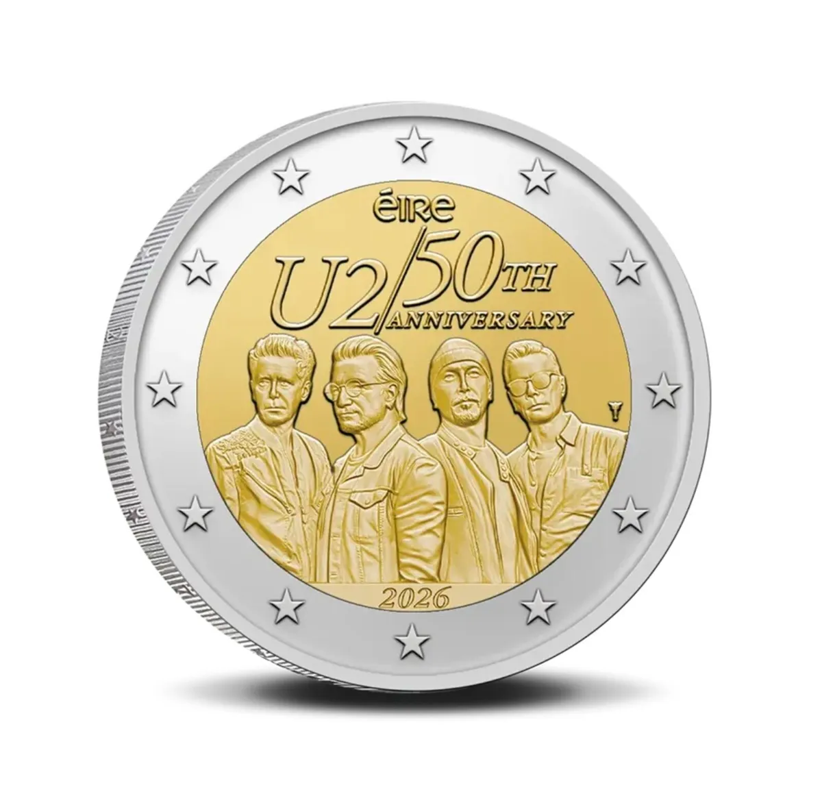 2 euro coin U2 50th Anniversary 2026 BU quality - Image 3