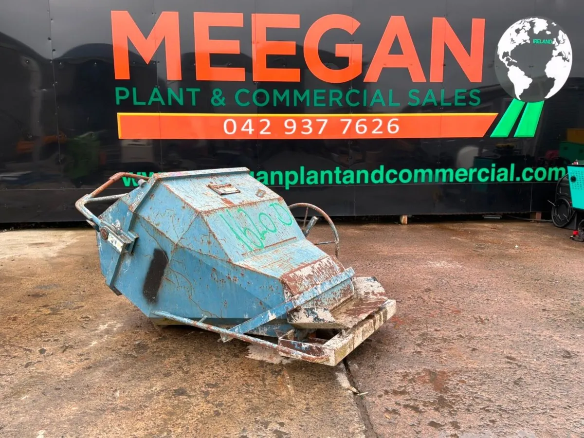 Conquip 1000 litres concrete pouring skip.....1620 - Image 1