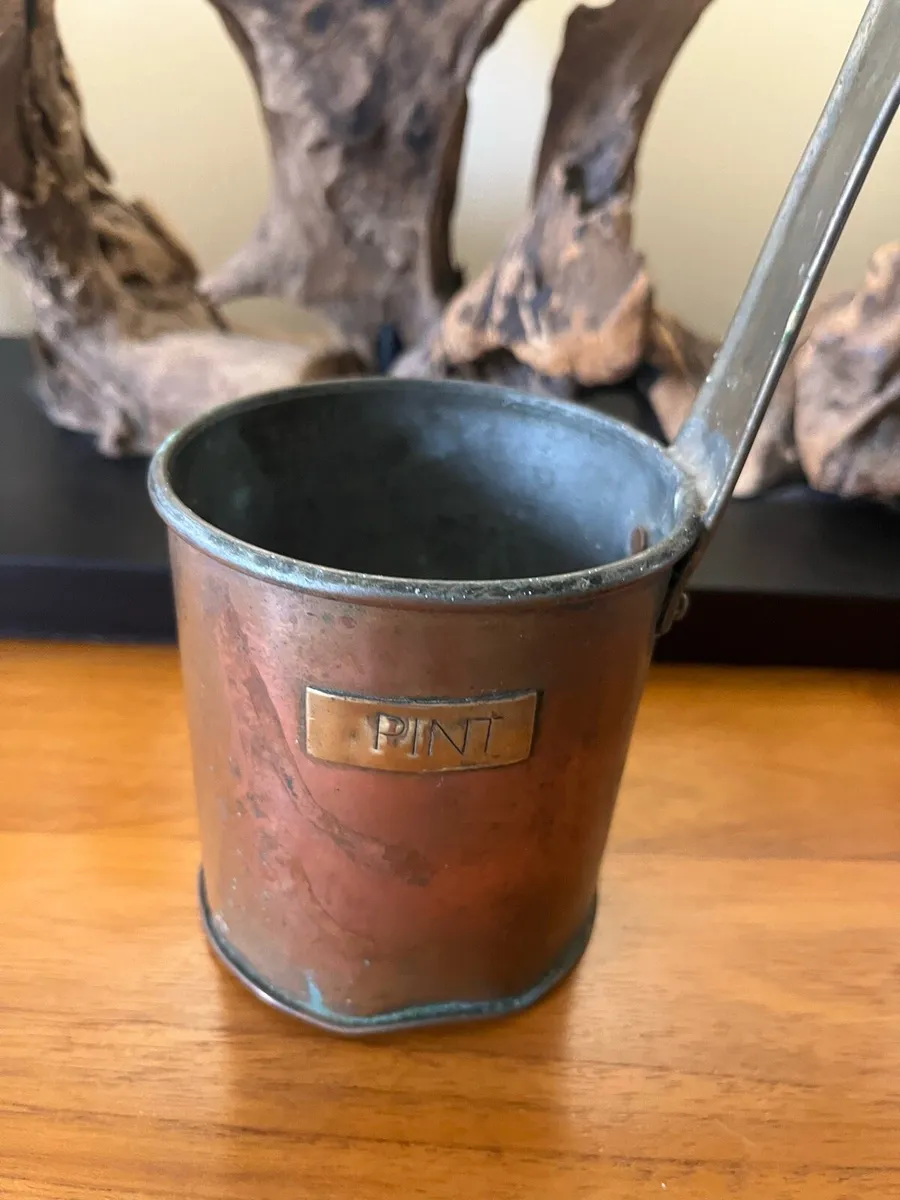 Antique Copper Pub Measure - Image 2