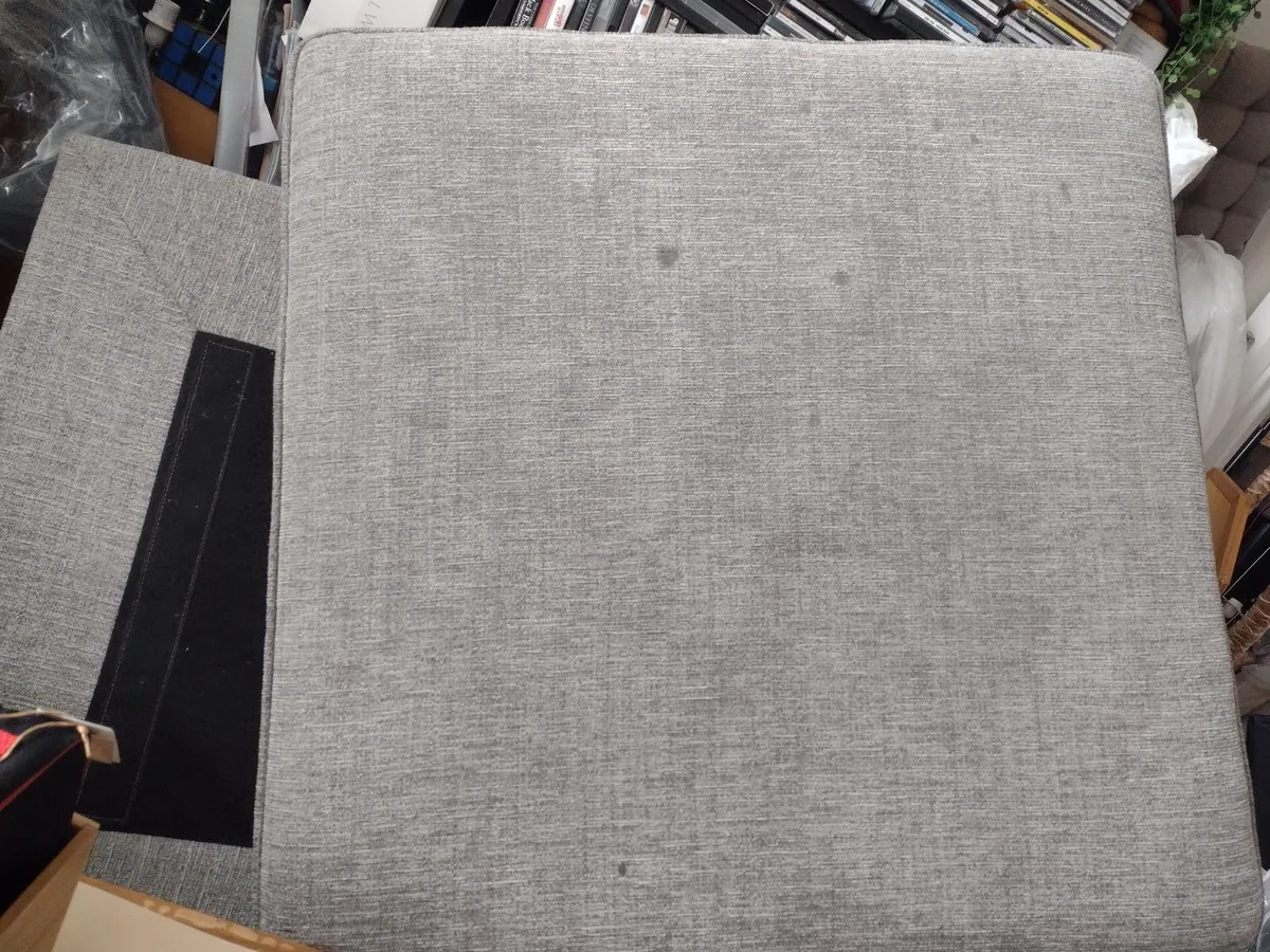Heavy Large textured sofa stool or footrest - Image 1