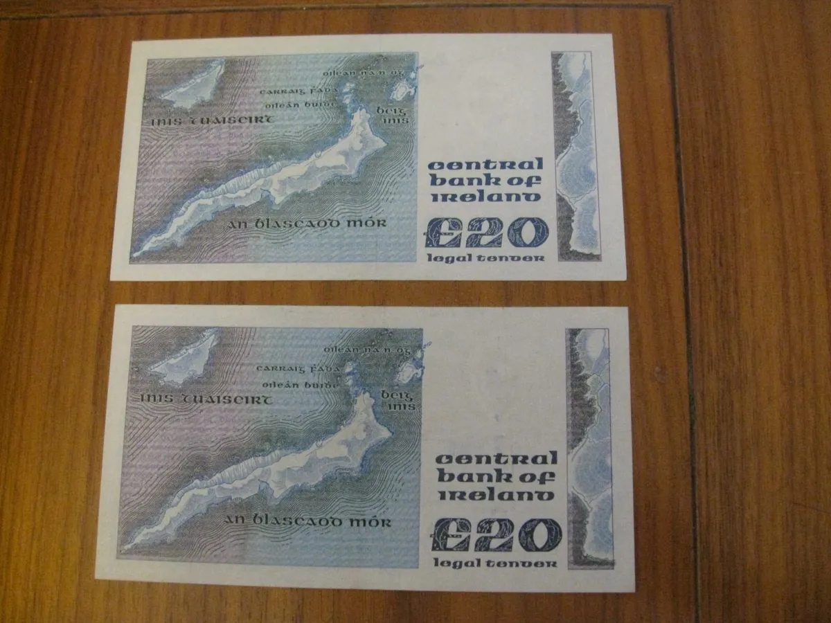 20 Punt B Series Notes - 40 Euros Each - Image 2