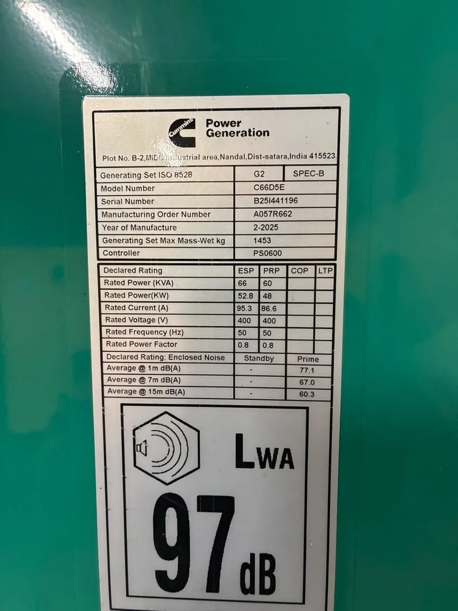 40KVA Single Phase Generator - Image 4