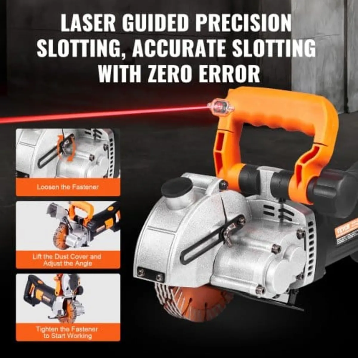 Electric Wall Chaser, Wall Groove Cutting Machine - Image 4