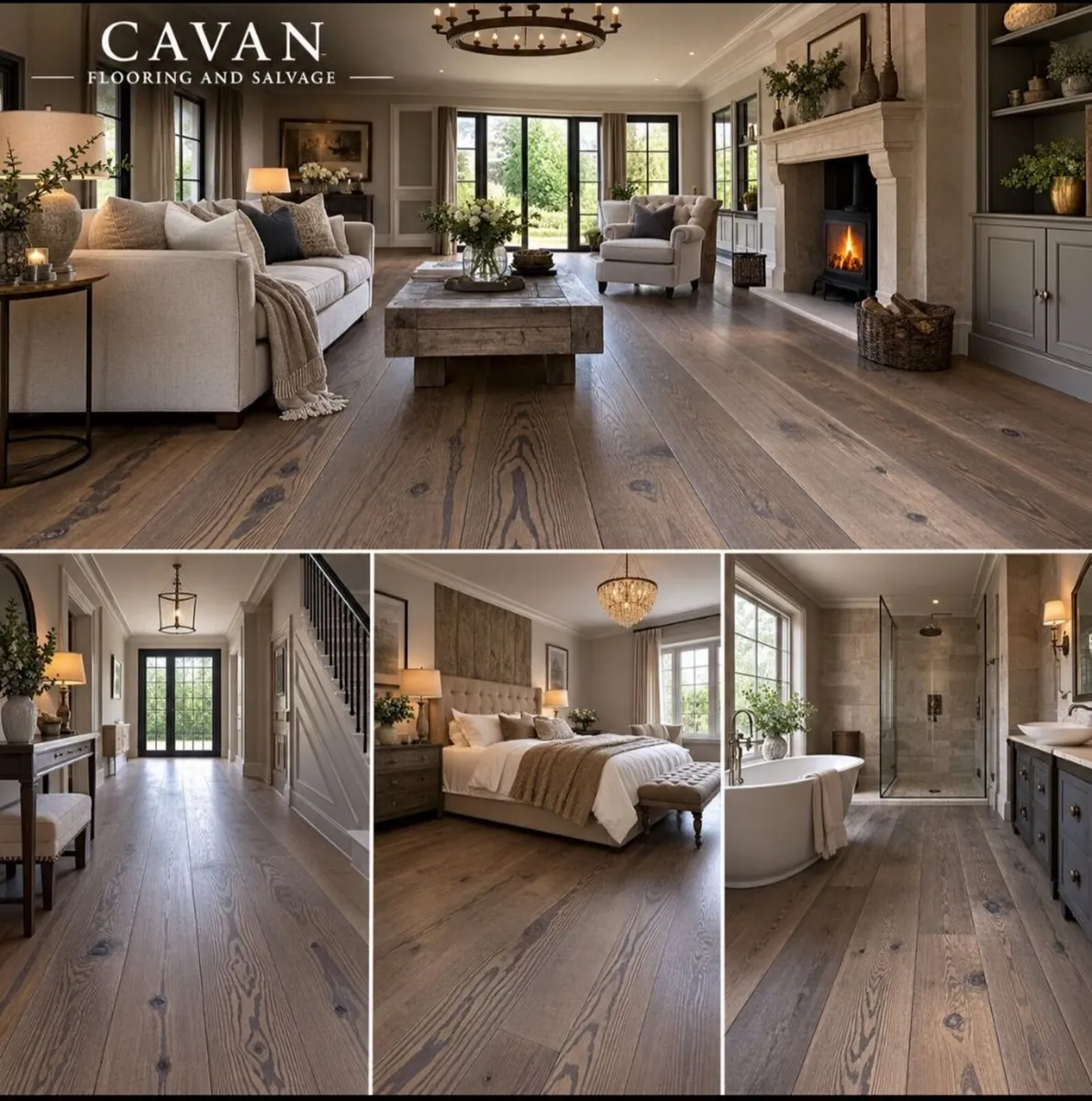 ✨ TIMELESS SOLID WOOD FLOORING — ELEGANCE THROUGHO - Image 2