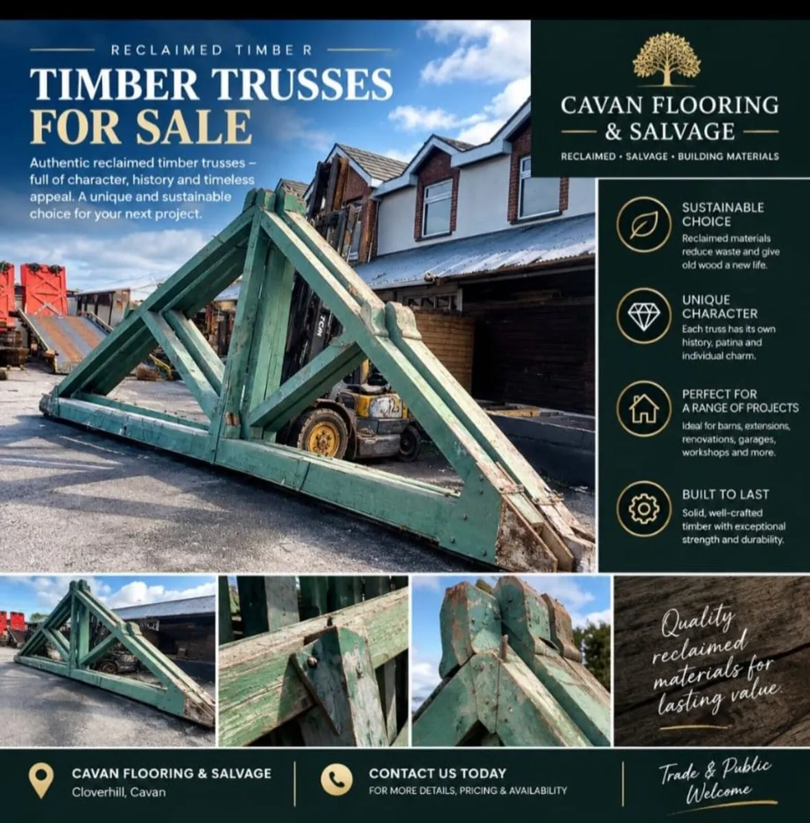 ✨ EXCEPTIONAL RECLAIMED ARCHITECTURAL SALVAGE ✨  M - Image 2