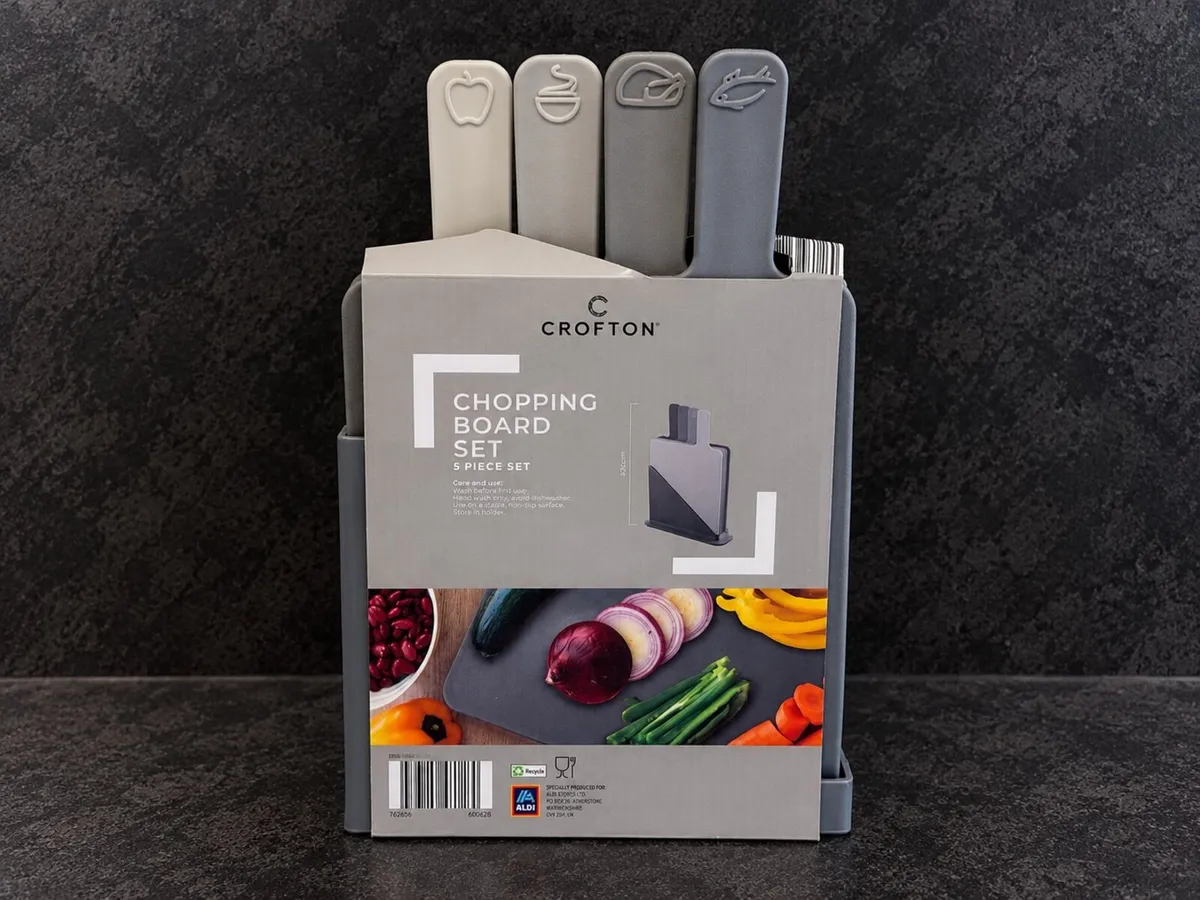 Crofton 5-Piece Chopping Board Set - Image 1