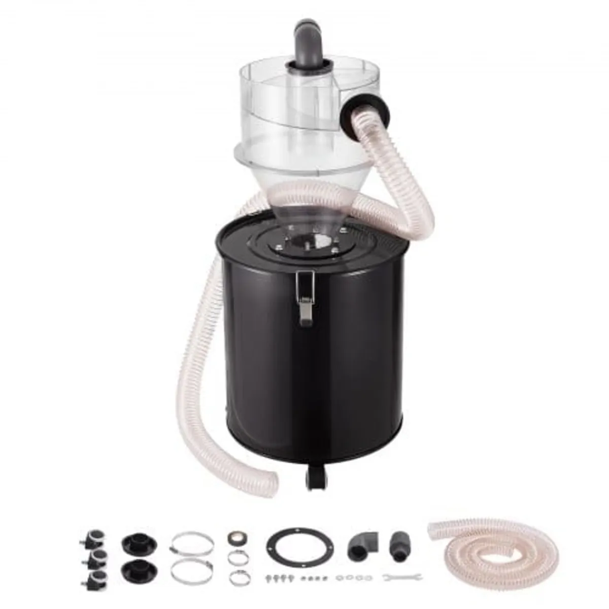 Cyclone Dust Separator with Metal Tank, 4" Retrofi - Image 1