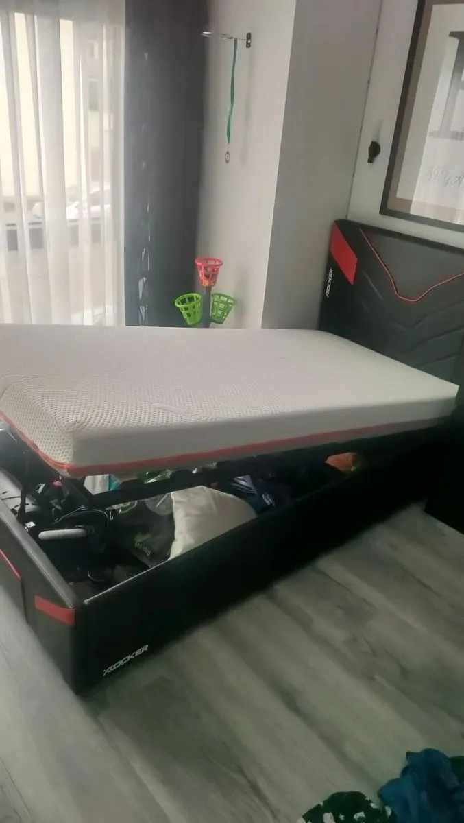 single bed with mattress - Image 4